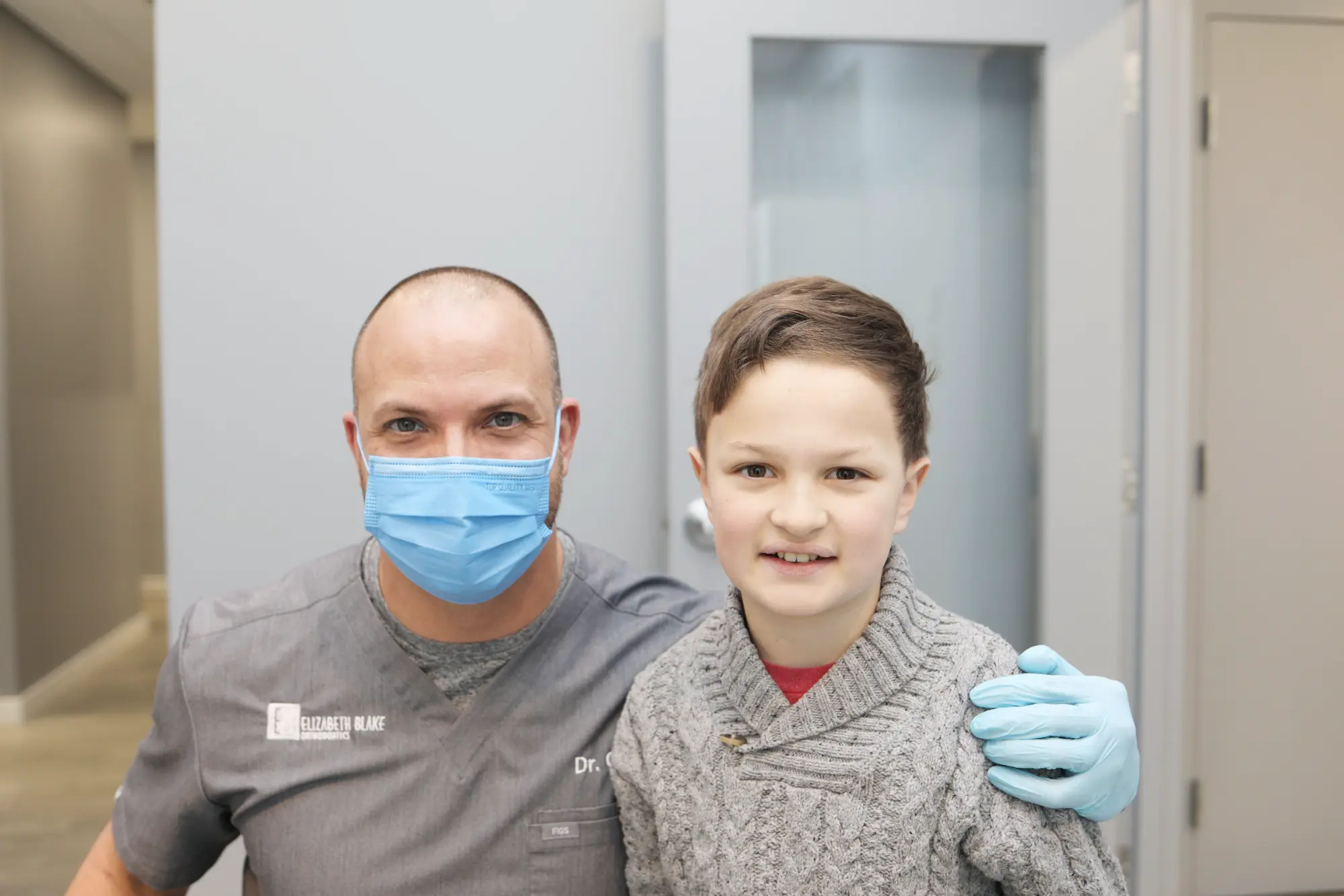 Digital tooth scan at Elizabeth Blake Orthodontics in Hopkinton, MA